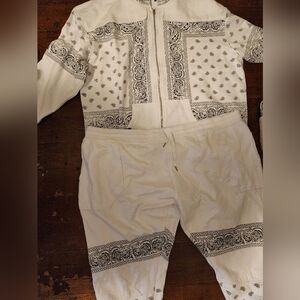 Makobi Men's Sweatsuit Hoodie 4XL Pants 6XL